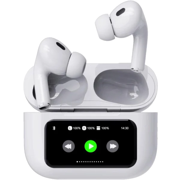 Celly SoundLED Bluetooth-headset med LED-display - Vit - Bild 2